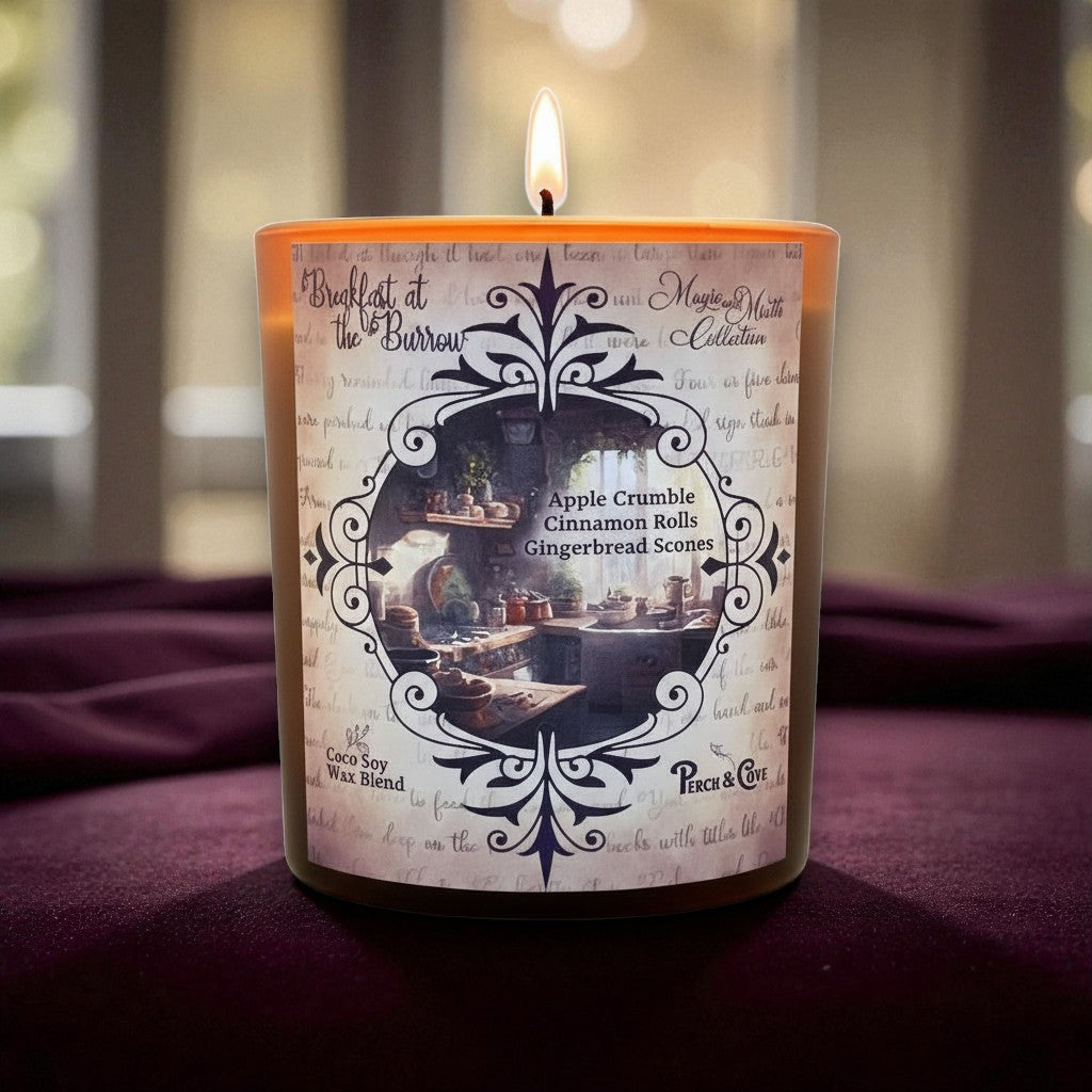 The Burrow Candle, Harry Potter Candle