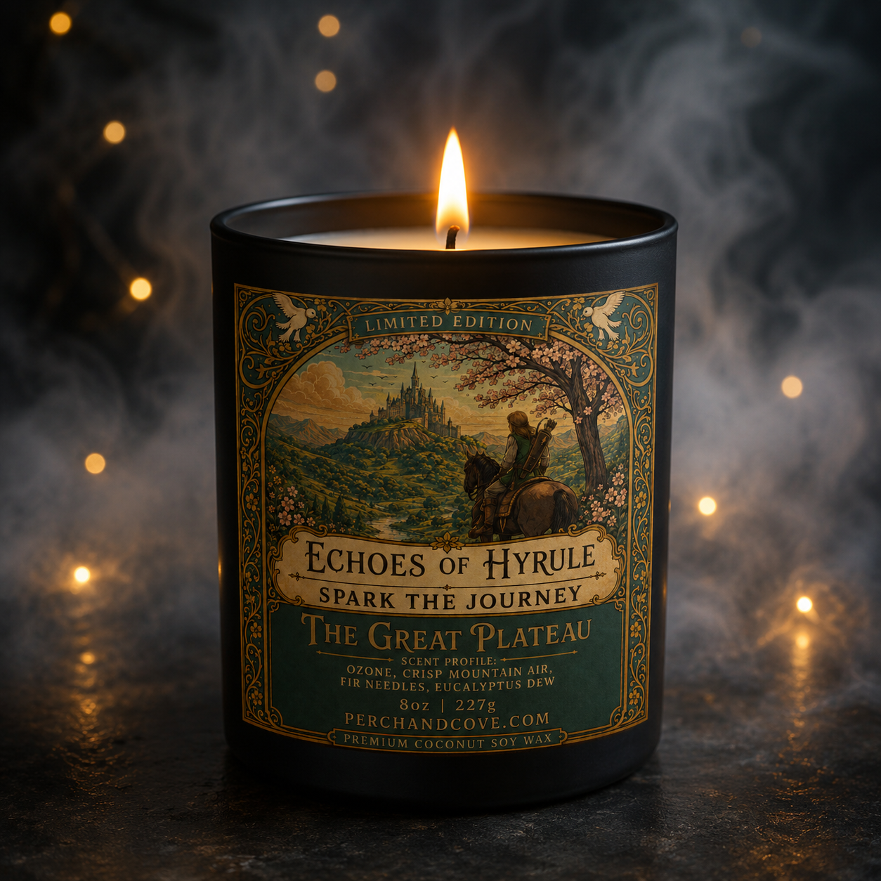 Echoes of Hyrule Zelda Inspired Candle Collection – Perch and Cove