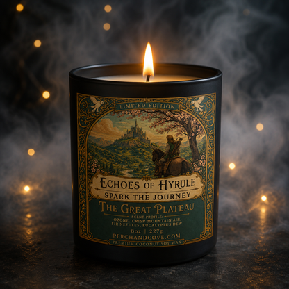 Echoes of Hyrule Zelda Inspired Candle Collection – Perch and Cove