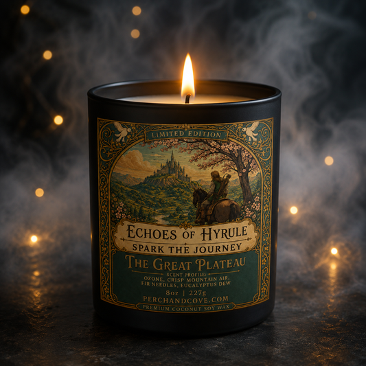 Echoes of Hyrule Zelda Inspired Candle Collection – Perch and Cove