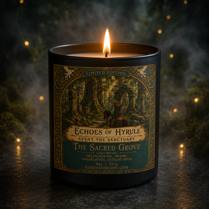 Legend of Zelda Scented Candle | Echoes of Hyrule Limited Edition – Perch and Cove