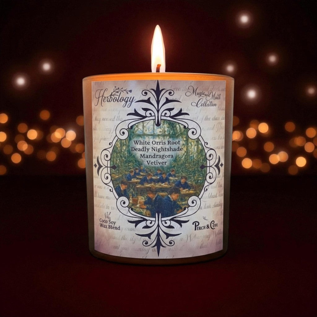 Herbology Candle, Harry Potter Candle