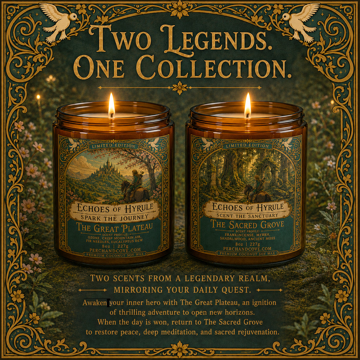 Echoes of Hyrule Candle Collection | Limited Edition