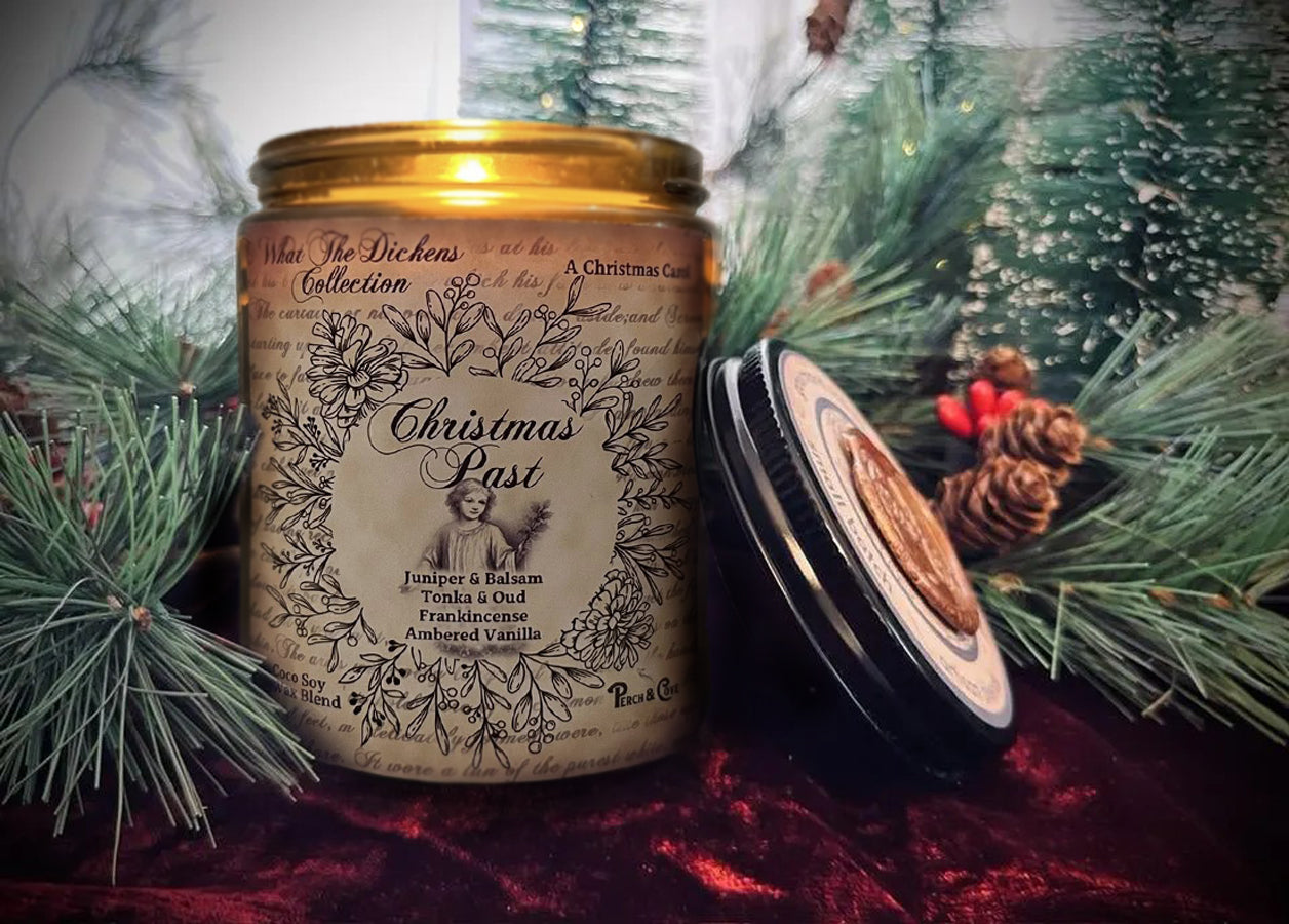 Ghost of Christmas Past candle, Scrooge, a Christmas Carol, Dickens Candles