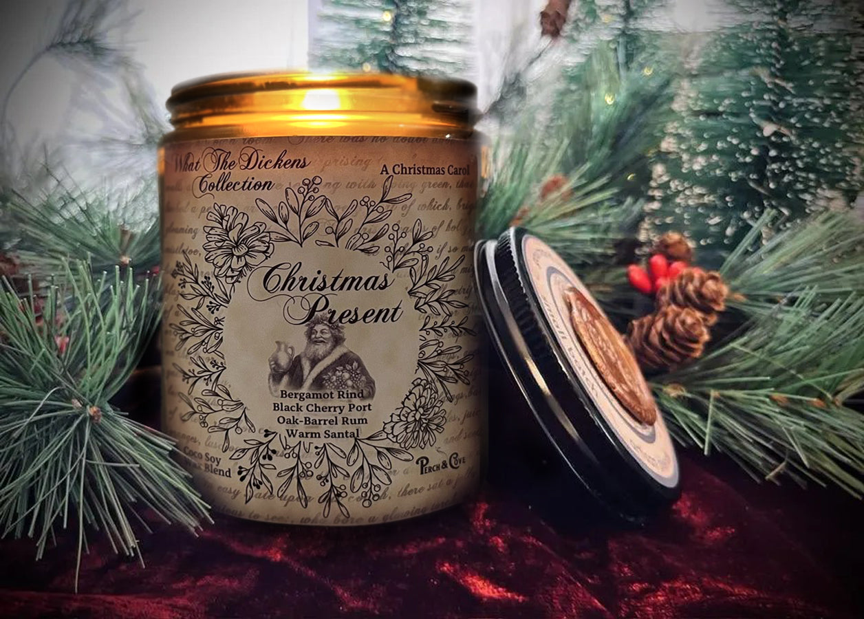 Ghost of Christmas Present Candle, Scrooge, Dickens, Christmas Carol