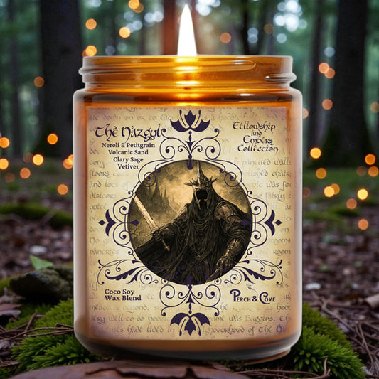 LOTR Candles, fantasy candles, gaming candles, Nazgul candle