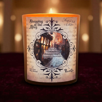 Diagon Alley Candle, Apothecary Candle, Harry Potter Candle